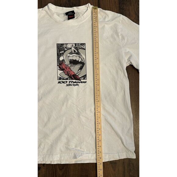 100 Thieves x Jujutsu Kaisen Finger Long Sleeve Tee XL Made In USA - Picture 7 of 9